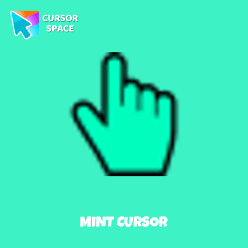 Mint Cursor pointer cursor